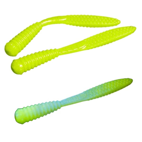 

Мягкие приманки Jara Baits Trout Series STING WORM-70 Сыр # 702 UV (10шт), в банке, Желтый, Sting Worm