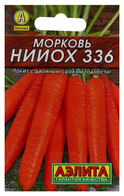 

Семена овощей Аэлита Морковь НИИОХ 336