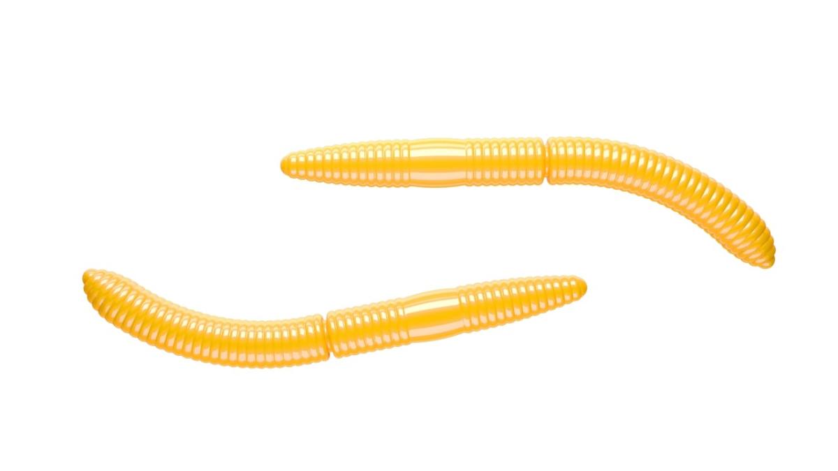 

Мягкие приманки Libra Lures FATTY D'WORM-75 Сыр # 008 (8шт), Fatty D'Worm