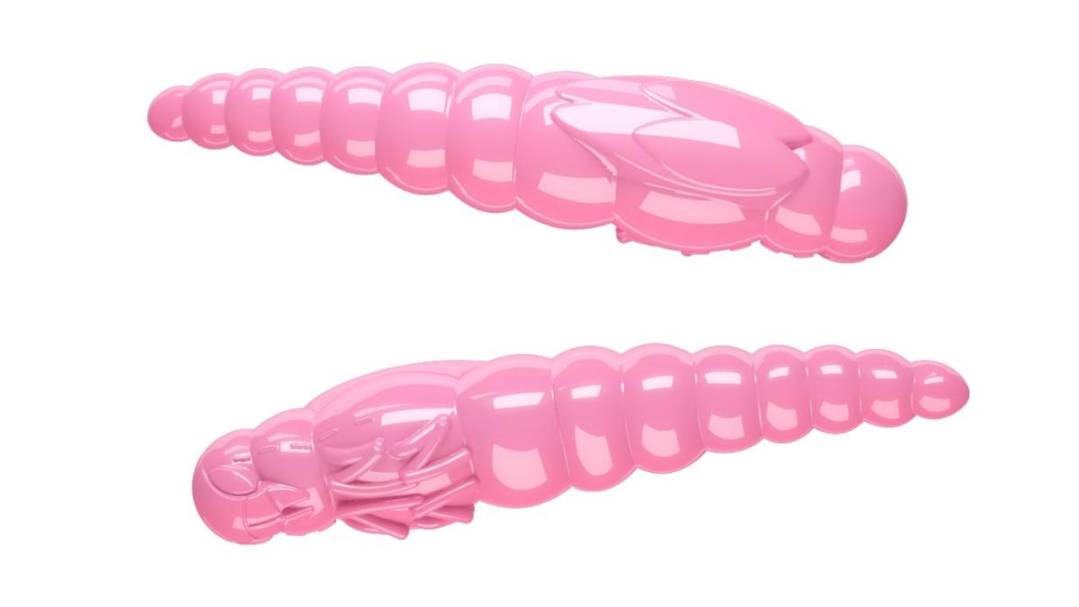 

Мягкие приманки Libra Lures LARGO SLIM-28 Сыр # 017 (15шт), Розовый, Largo Slim