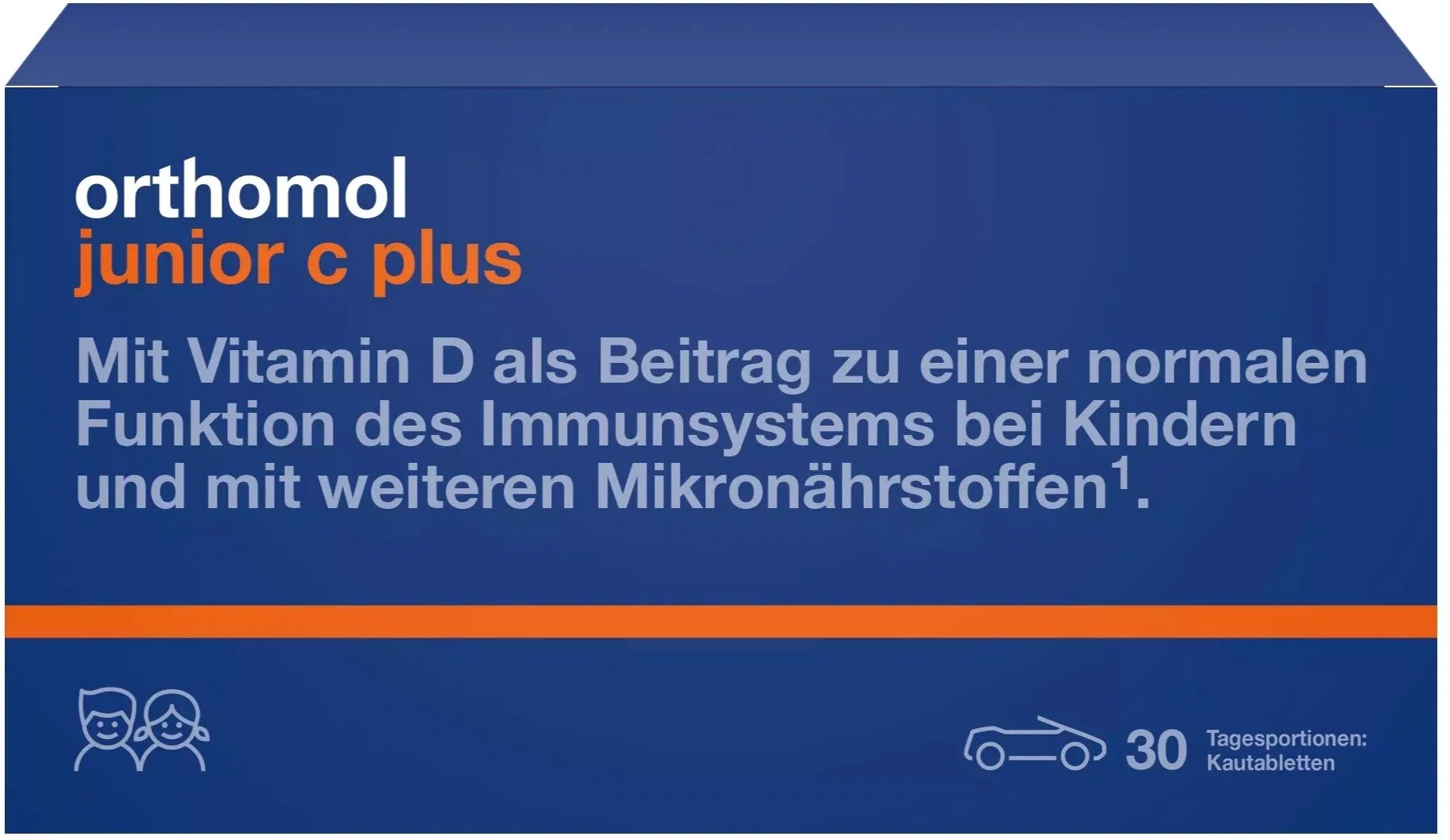 

Витаминный комплекс Orthomol Junior C plus, мандарин, жевательные машинки, 30 шт