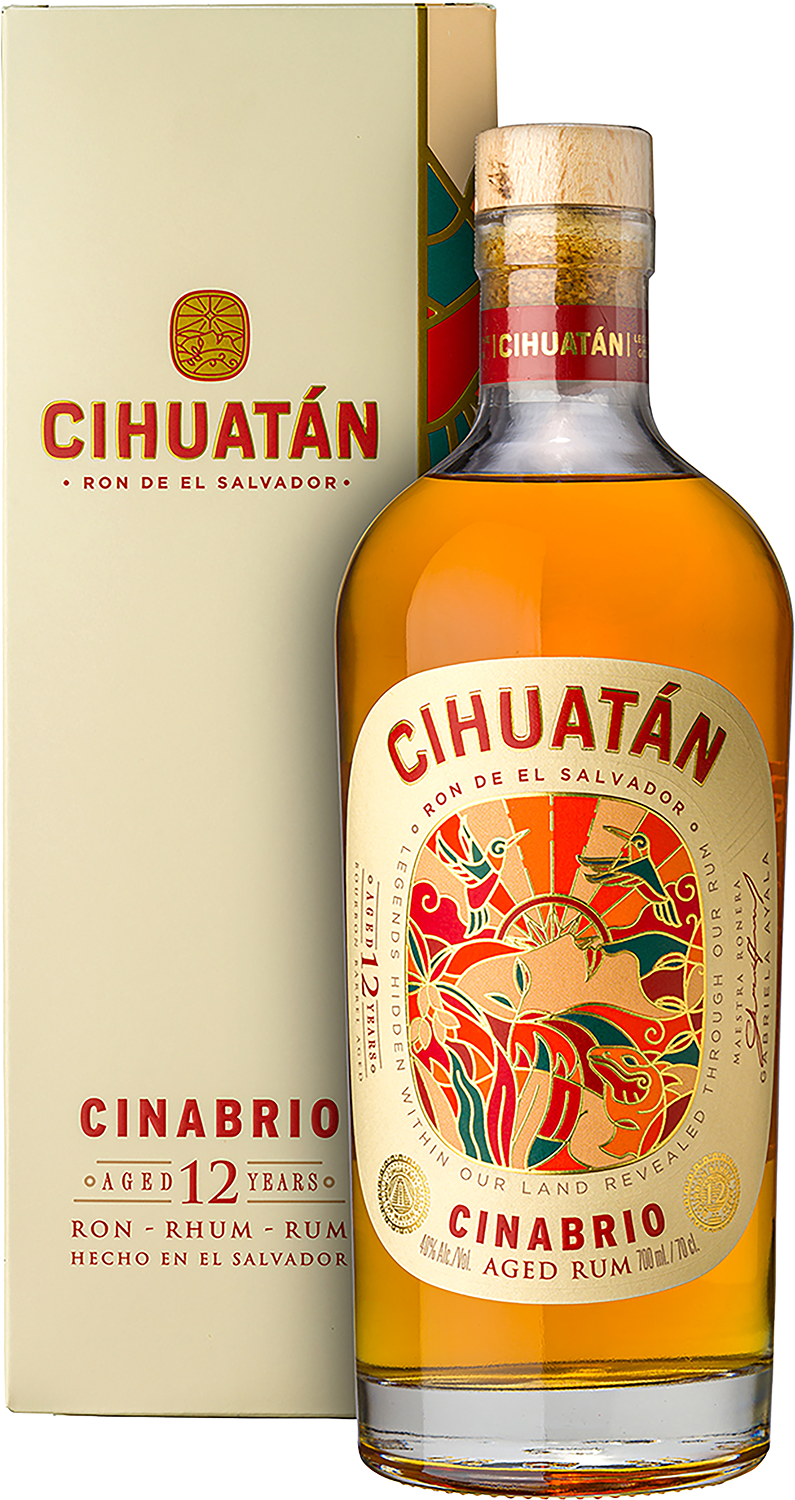 

Ром золотой Licorera Cihuatan Cinabrio 12 y.o. (gift box) 40% 0,7л