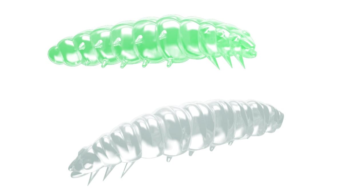 

Мягкие приманки Libra Lures LARVA-35 Сыр # 000 (12шт), Larva