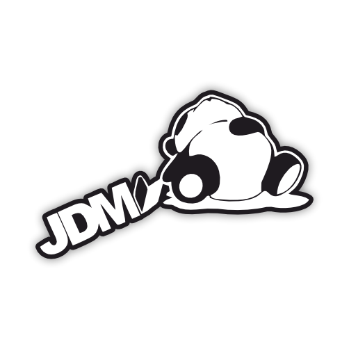 Наклейка Наклейки за Копейки Спящая панда JDM  17х10 см