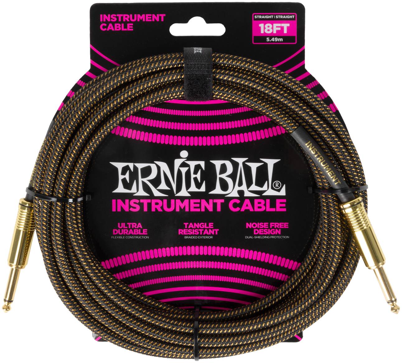 ERNIE BALL 6432 549м - Инструментальный кабель 3817₽