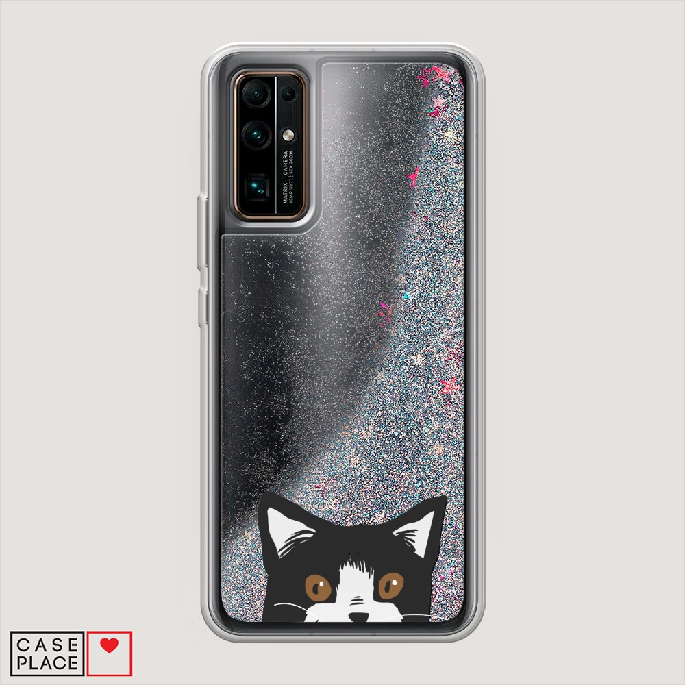 

Чехол Awog "Подглядывающий кот" на Huawei Honor 30, 612191-1