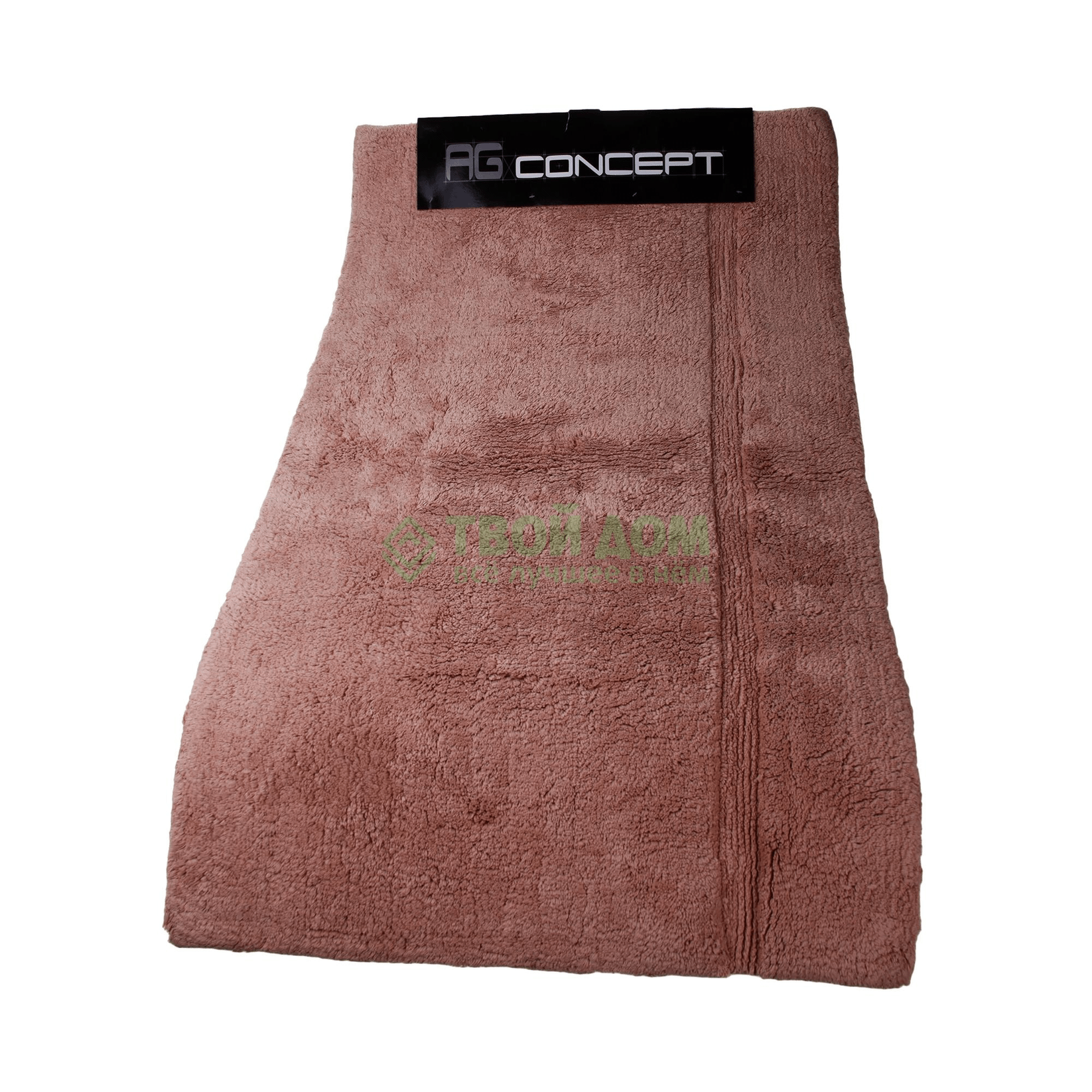 Коврик для ванны AG concept 70 х 120 см коричневый 5599₽