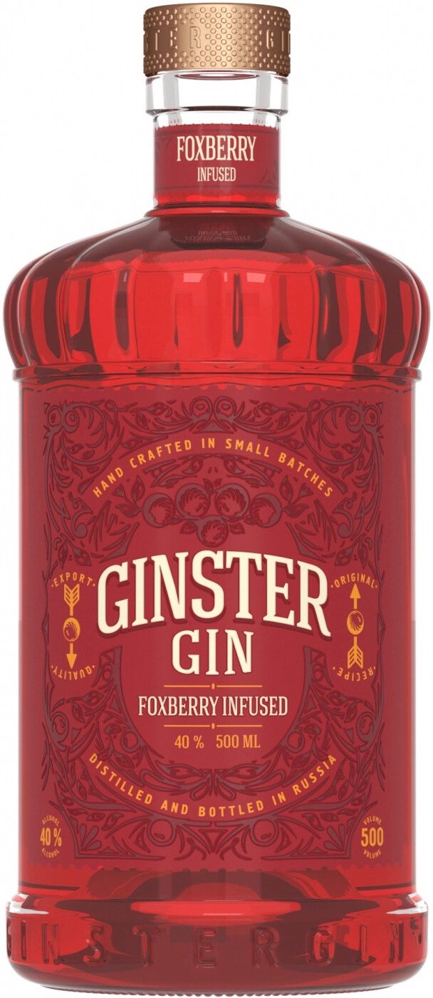 

Джин Саранский ЛВЗ Ginster Foxberry Infused 40% 0,5л