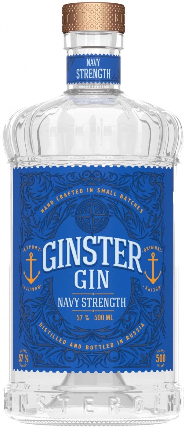 

Джин Саранский ЛВЗ Ginster Navy Strength 57% 0,5л