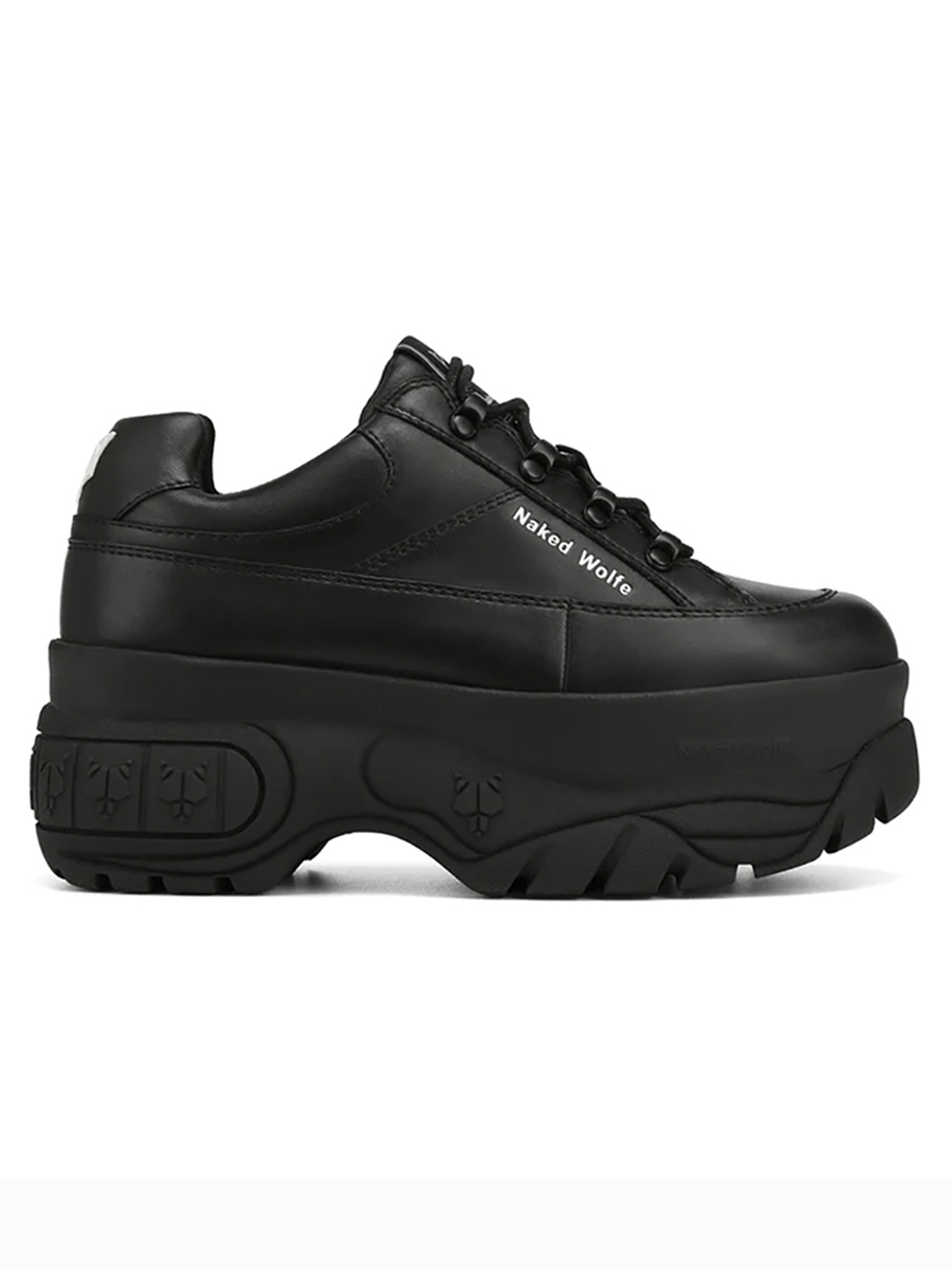 

Кроссовки женские NAKED WOLFE SPORTY черные 38 IT, SPORTY
