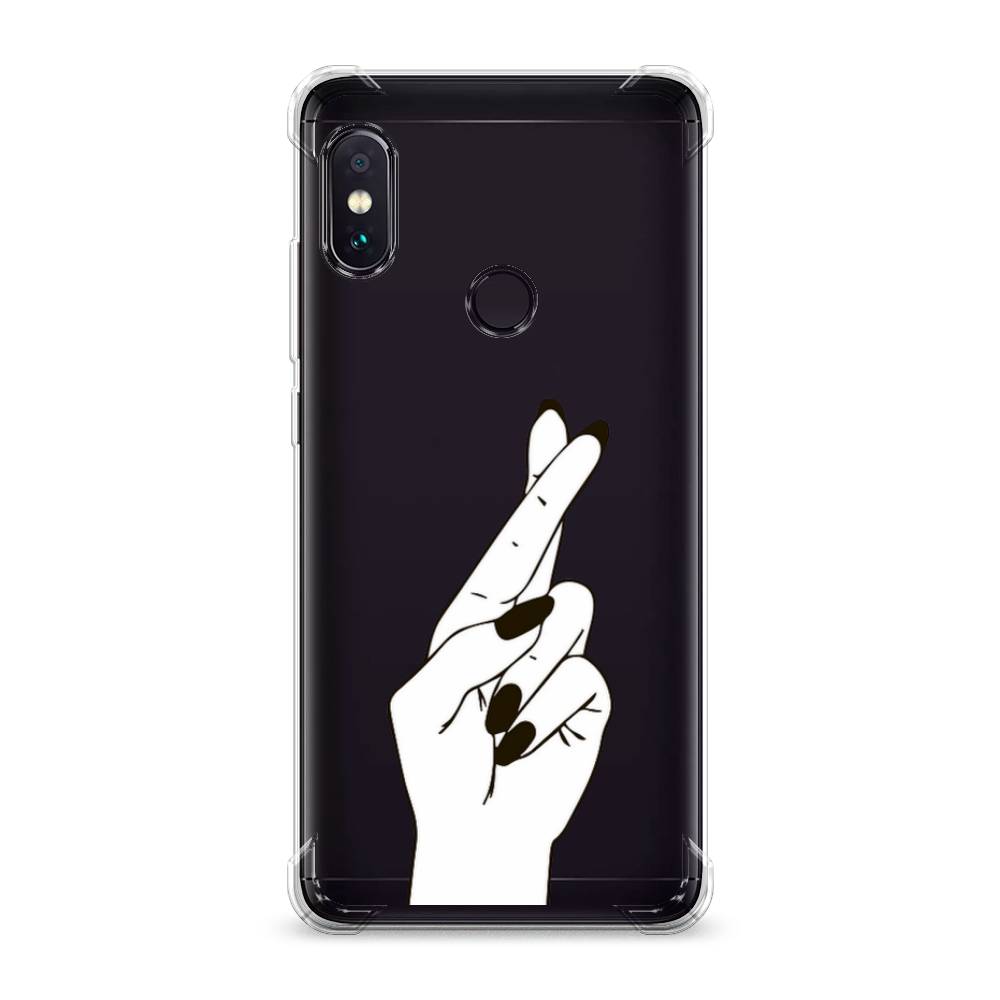 

Чехол Awog на Xiaomi Redmi Note 5 "Пальцы графика", Разноцветный, 32751-1
