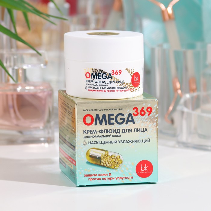 фото Крем-флюид для лица для нормальной кожи omega 369, 48 мл belkosmex