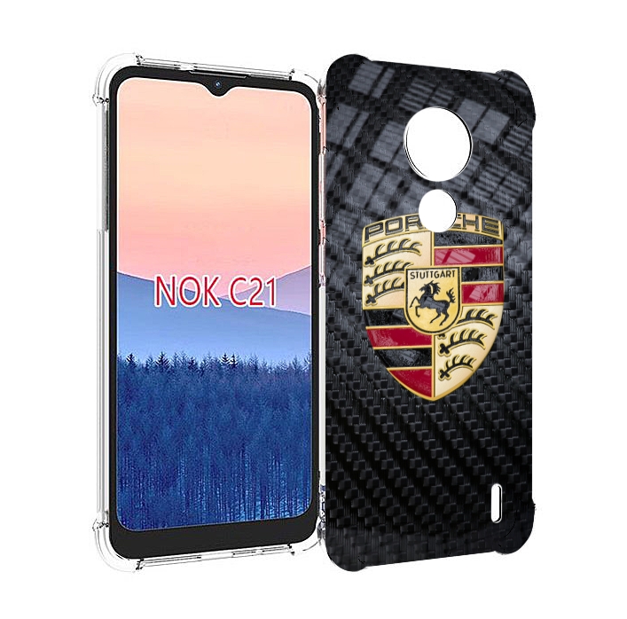 

Чехол MyPads porsche 3 мужской для Nokia C21, Прозрачный, Tocco