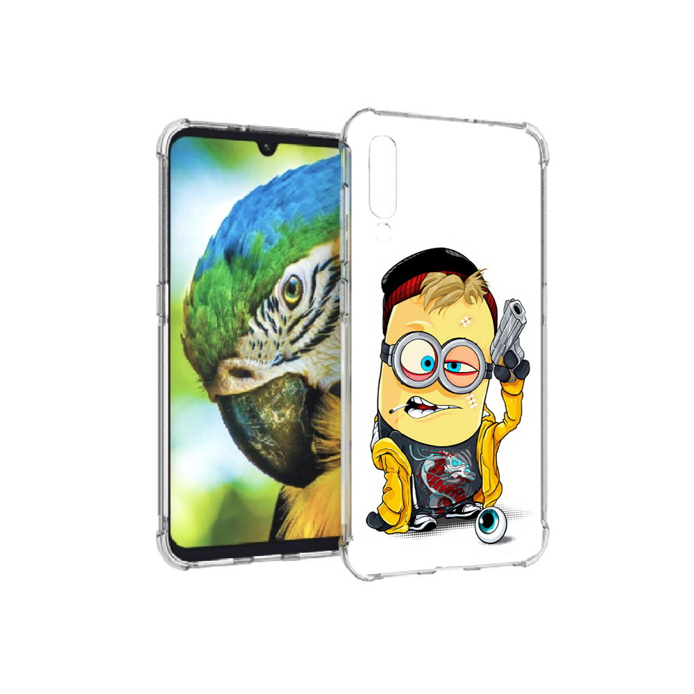 

Чехол MyPads Tocco для Xiaomi Mi 9 миньон бандит (PT126035.255.475), Прозрачный, Tocco