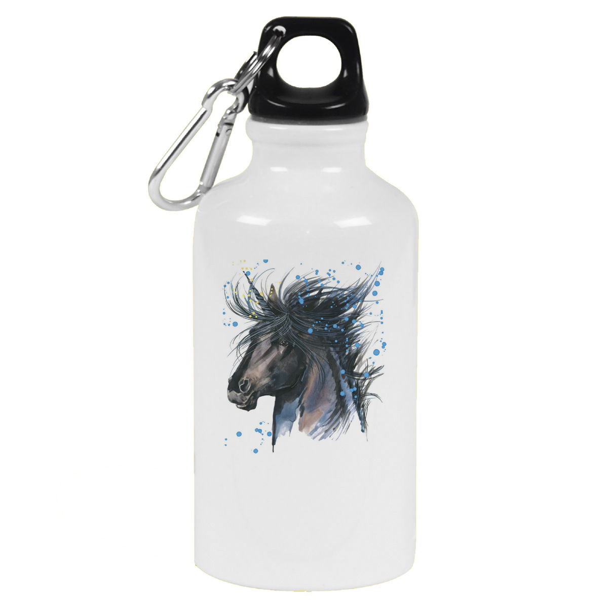 Бутылка спортивная CoolPodarok Краски. Конь
