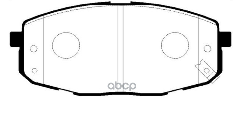 

Колодки HYUNDAI I-30/CEED (ED) (2006-),SOUL II (PS) 1шт CTR 'CKKK21