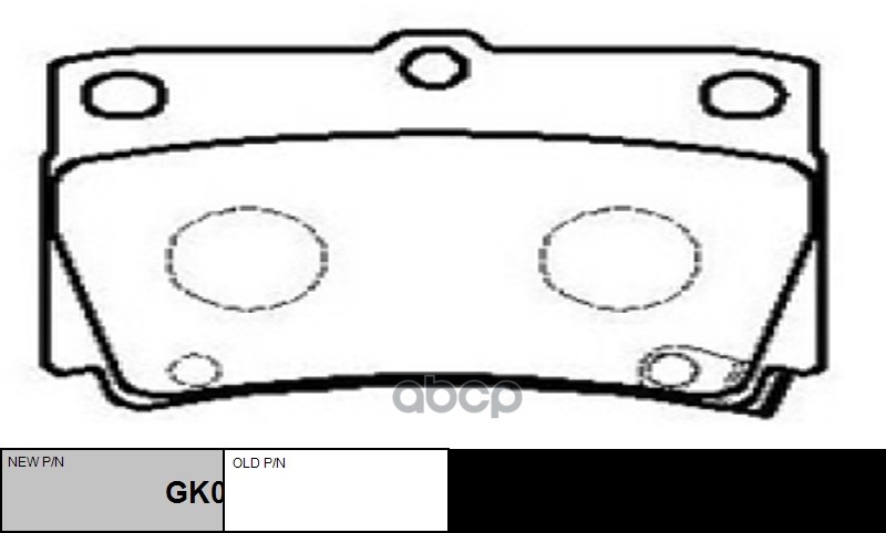 

Колодки зад. MITSUBISHI PAJERO (II) 1шт CTR 'CKM34