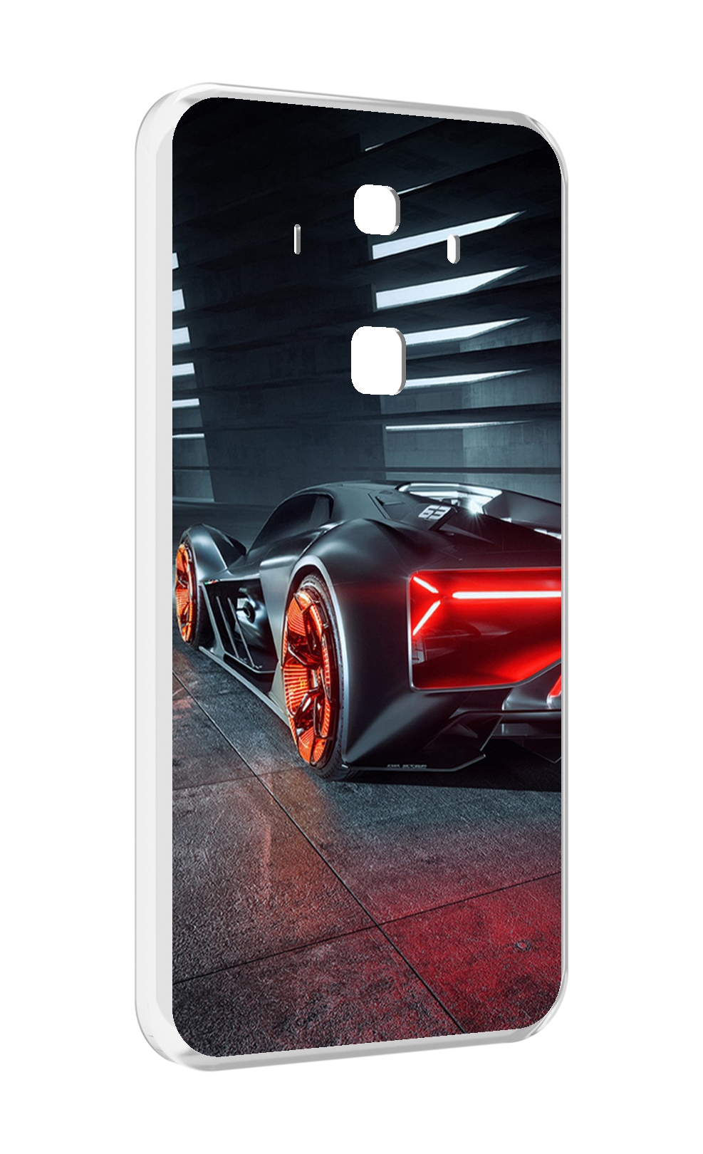 

Чехол MyPads Ночной-город мужской для Huawei Mate 10 Pro, Прозрачный, Tocco