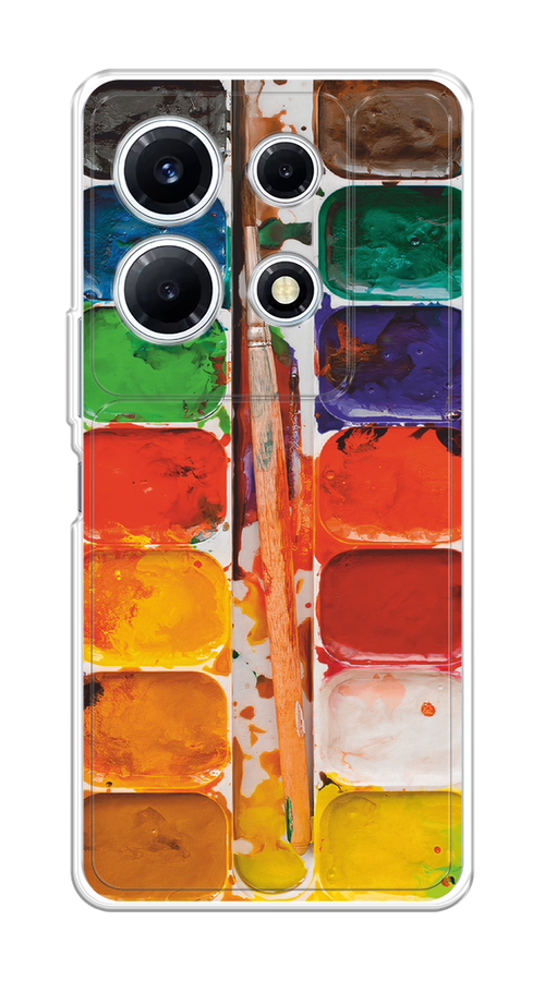 

Чехол на Infinix Note 30 VIP "Акварель", Красный;желтый;синий, 3104750-1