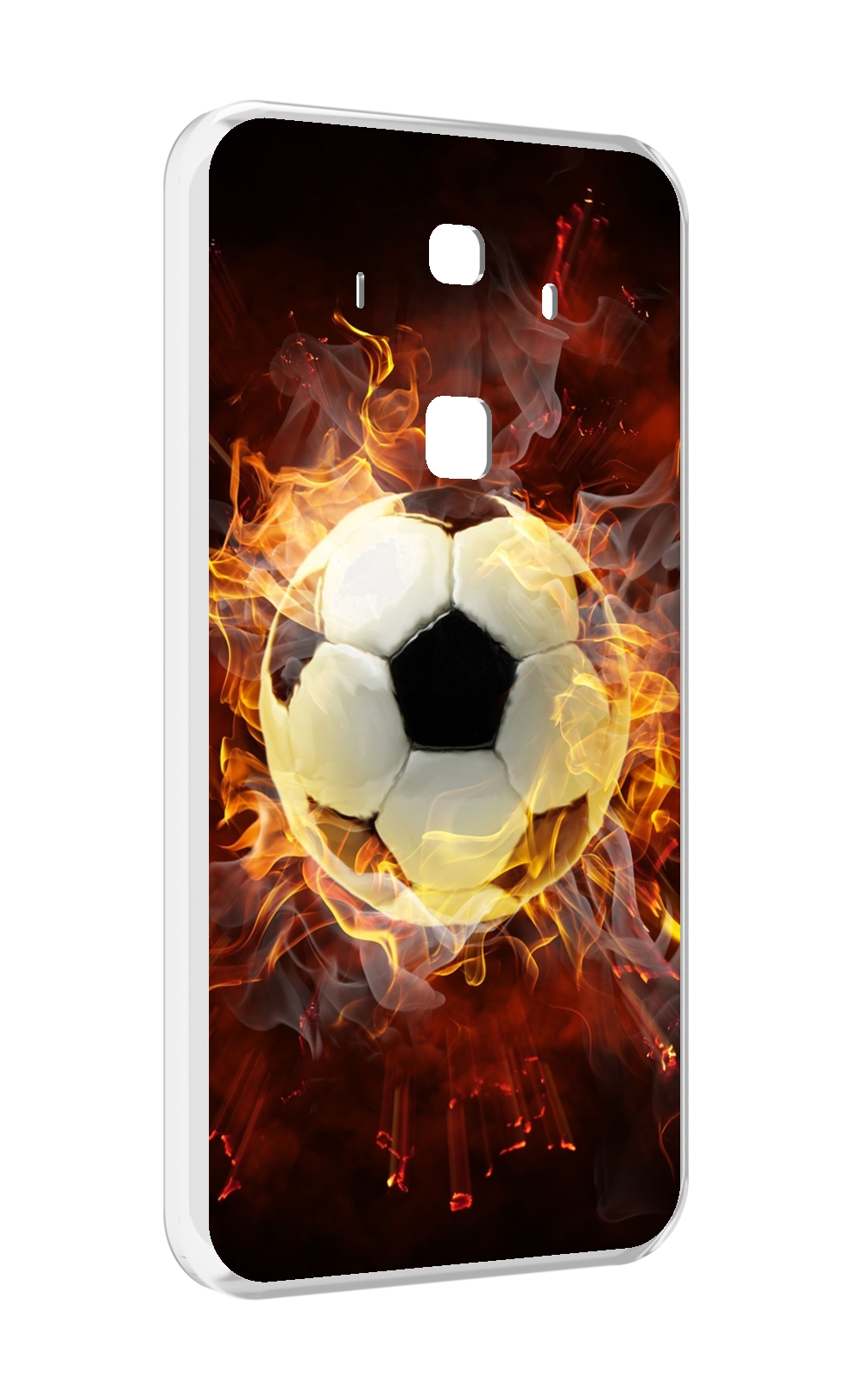 

Чехол MyPads Огненный-мяч для Huawei Mate 10 Pro, Прозрачный, Tocco