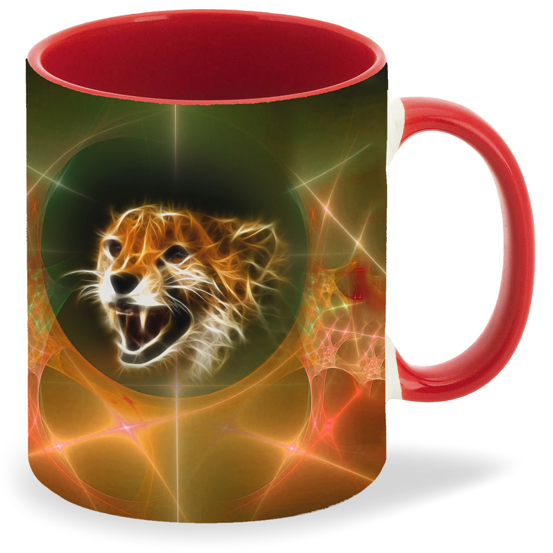 

Кружка CoolPodarok Неоновый гепард, Неоновый гепард