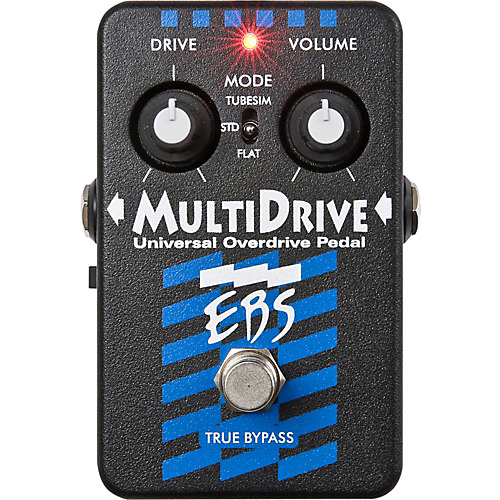 

Педаль эффектов/примочка для бас гитары EBS MultiDrive, Черный, MultiDrive