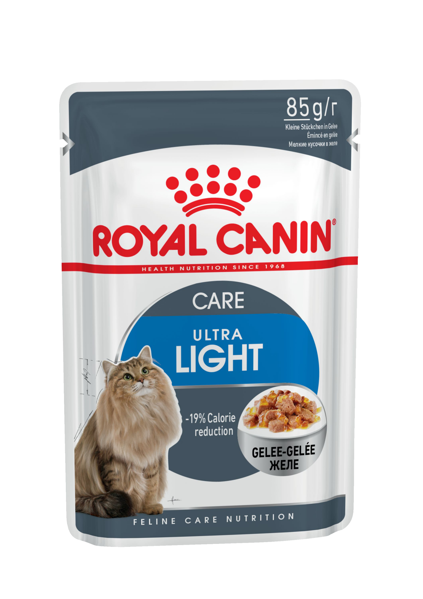 фото Влажный корм для кошек royal canin ultra light, мясо, 85г