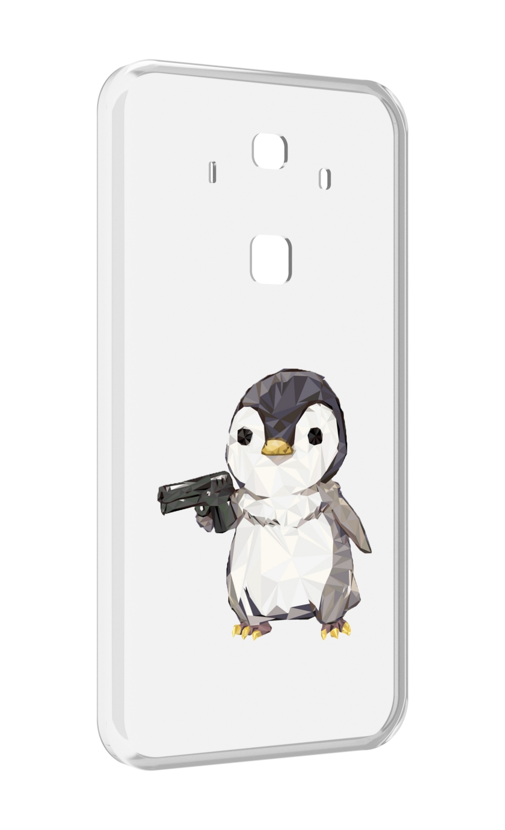 

Чехол MyPads Пингвин детский для Huawei Mate 10 Pro, Прозрачный, Tocco