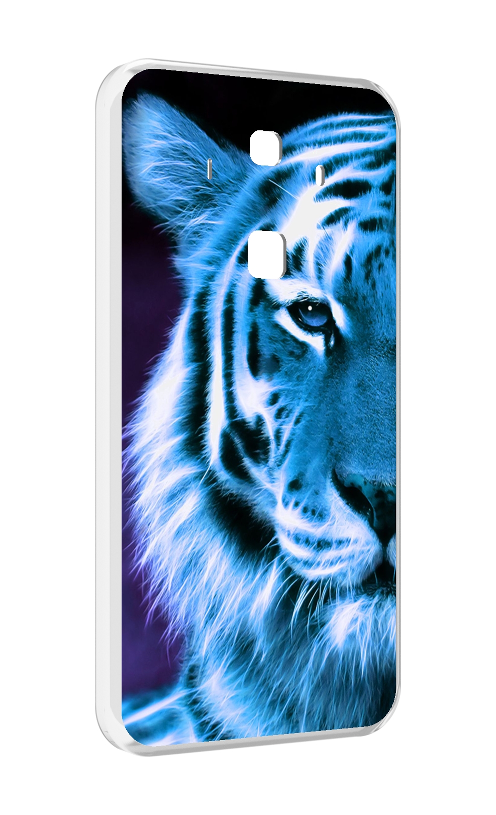 

Чехол MyPads Половина-тигра мужской для Huawei Mate 10 Pro, Прозрачный, Tocco
