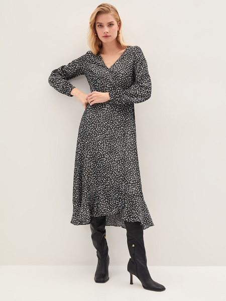 

Платье женское ZARINA 1421002502-205 синее XS, 1421002502-205