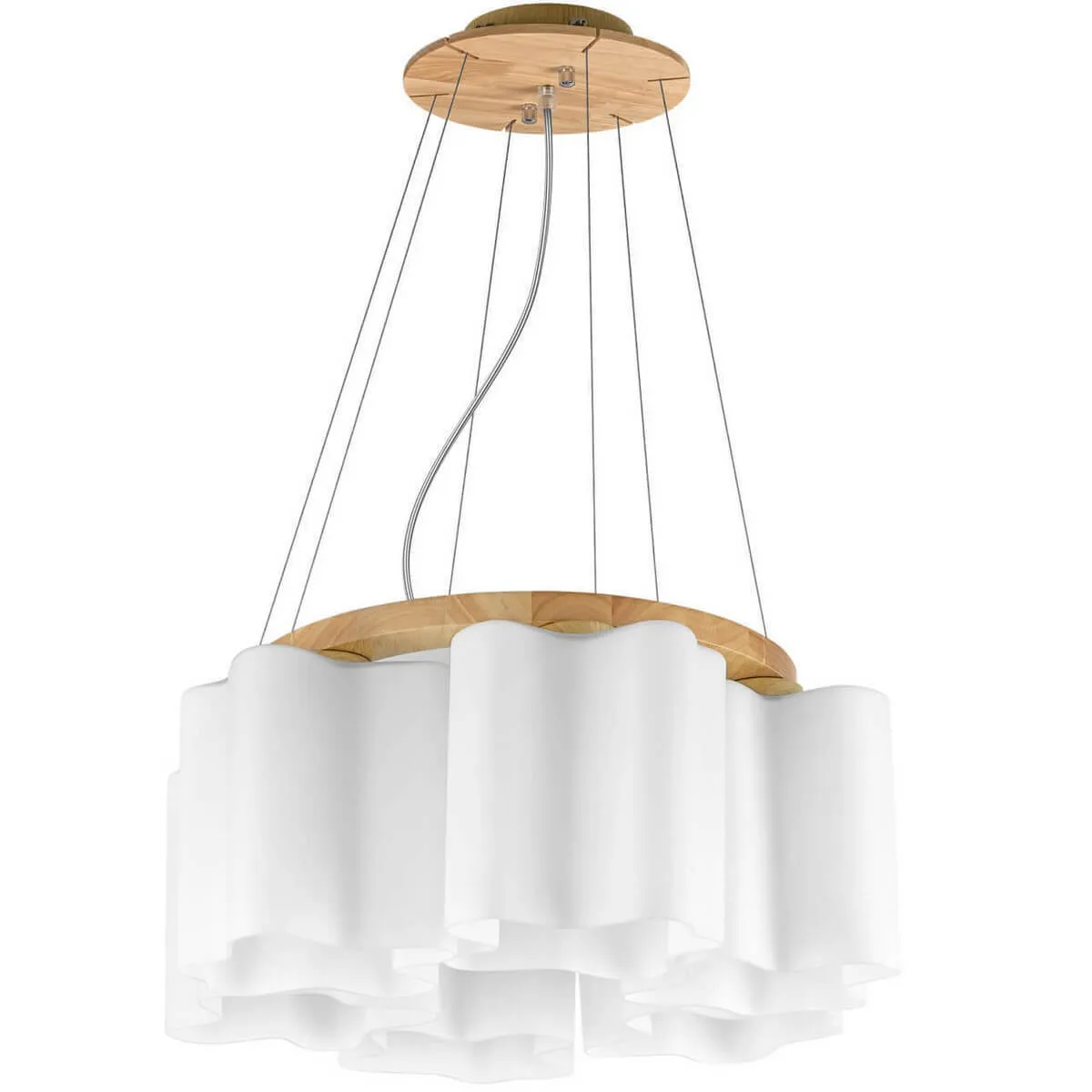 

LIGHTSTAR Люстра подвесная Nubi legno 802165 Lightstar