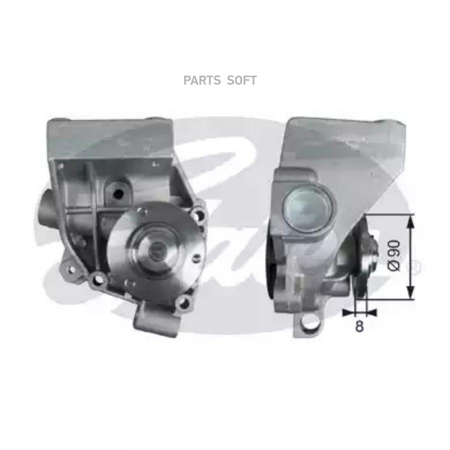 

Помпа, Водяной Насос CitroenFiatPeugeot All Bus 94-02 Mot. 2,5d2,8td Gates Wp0138 Gates W