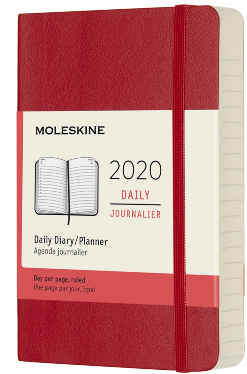 Ежедневник Moleskine DHF212DC2Y20 Classic Pocket датированный на 2020 год