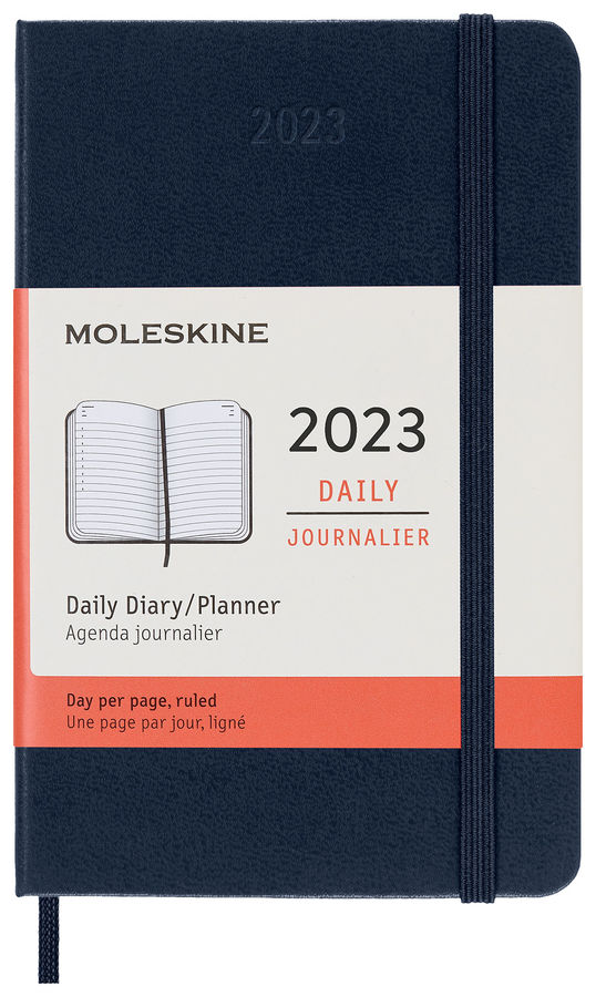 Ежедневник Moleskine DHB2012DC2Y20 Classic Pocket датированный на 2023 год