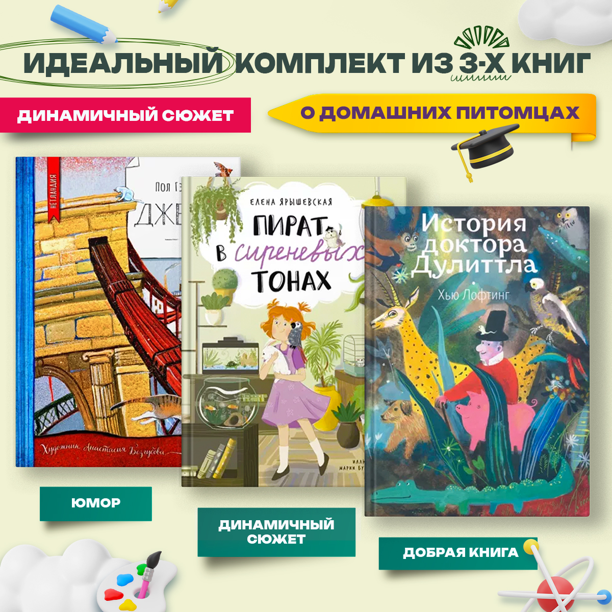 

О домашних питомцах с разных ракурсов