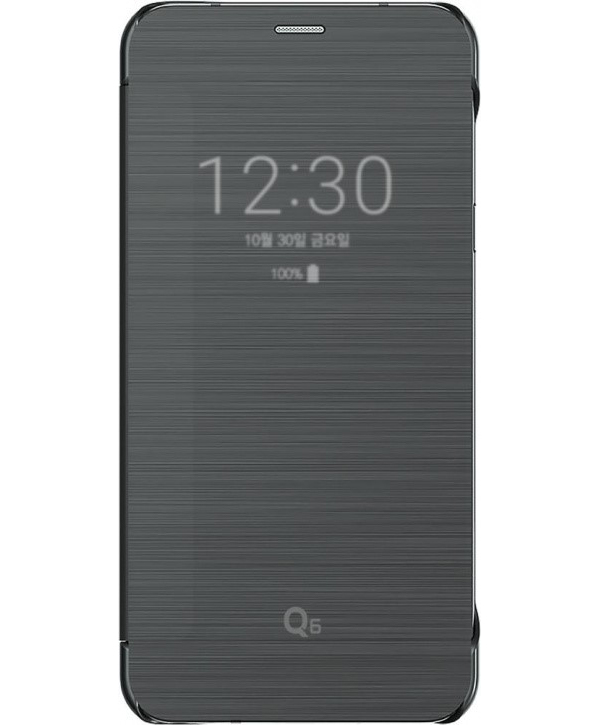 фото Чехол-книжка voia basic для lg q6 (черный)