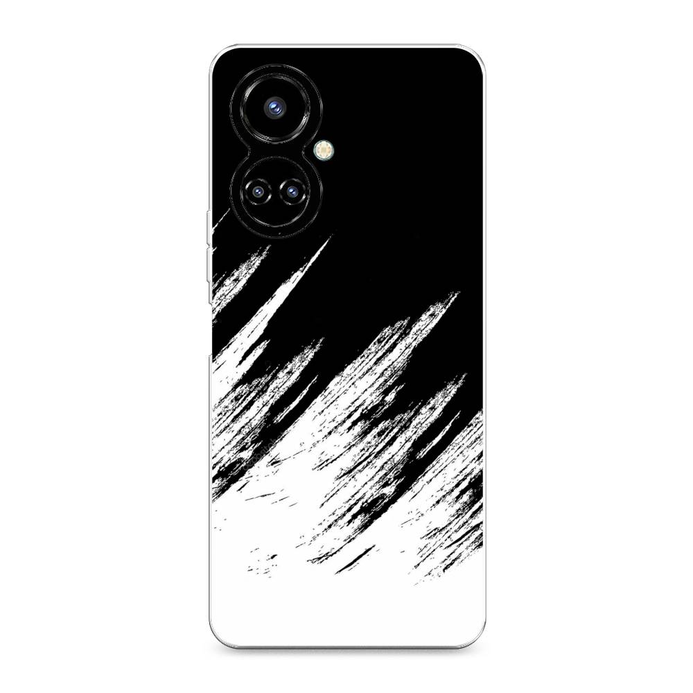 

Чехол Awog на Tecno Camon 19/19 Pro 4G "Черно белые брызги", Разноцветный, 301650-3