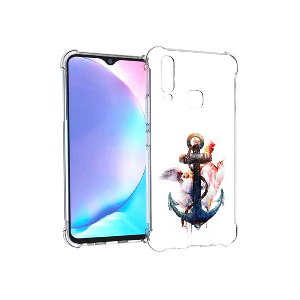 

Чехол MyPads Tocco для Vivo Y17 якорь с птицами (PT136369.382.703), Tocco