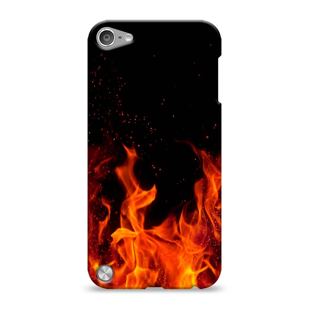 

Пластиковый чехол "Все в огне" на Apple iPod Touch, 11120-3