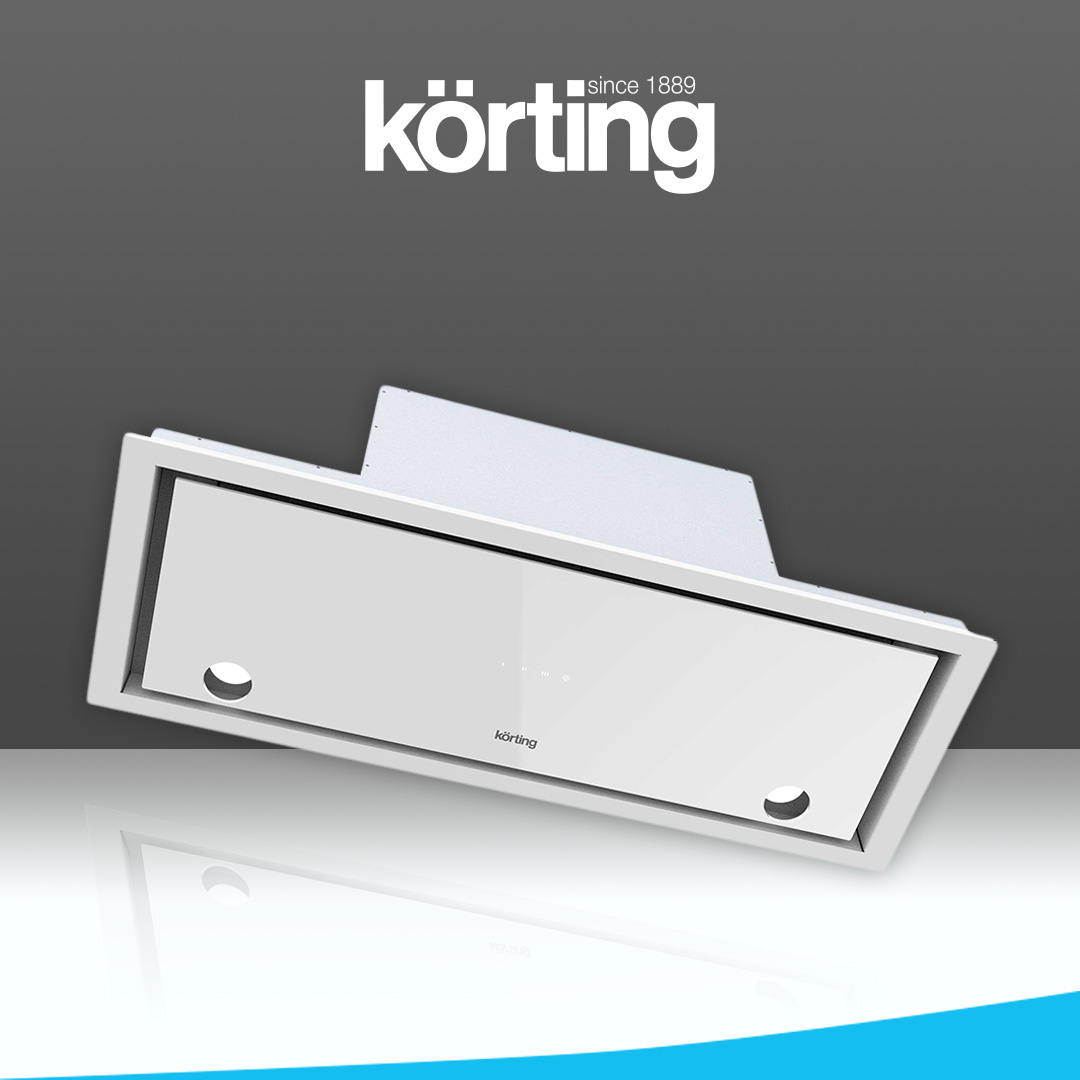 Вытяжка встраиваемая Korting KHI 9777 GW белая фильтр для вытяжки korting kit 0271