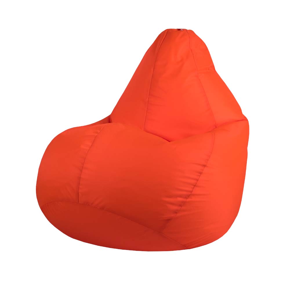 фото Кресло-мешок папа пуф оксфорд оранжевый xl 125x85