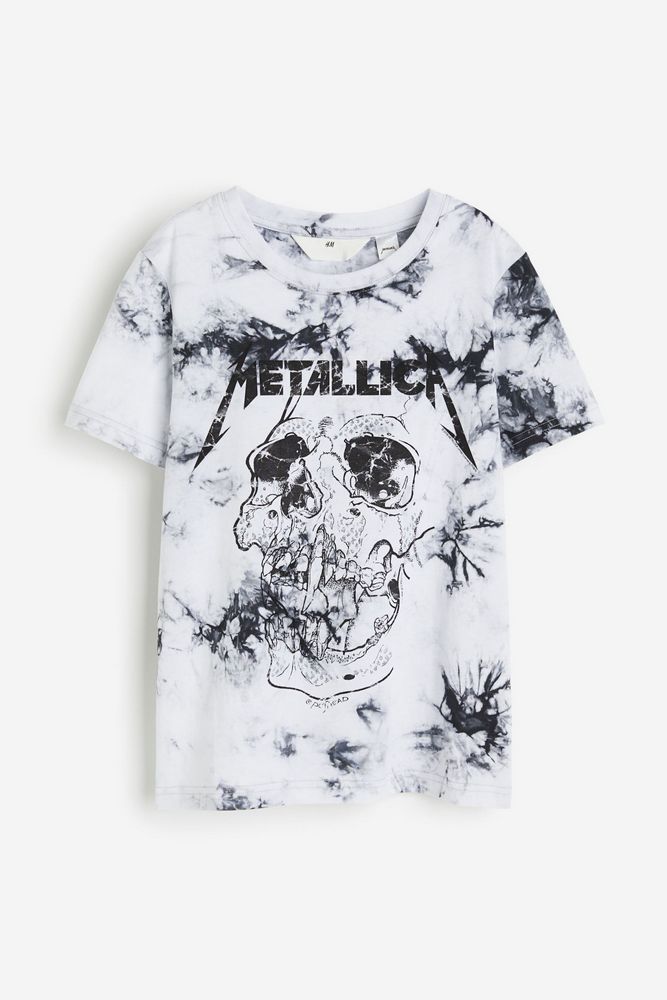 

Футболка детская H&M 1216366, Темно-серый, металлик, 170, 1216366