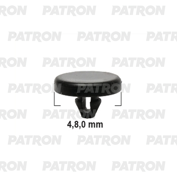 PATRON P37-3366T Заглушка пластиковая 48мм 10шт 500₽