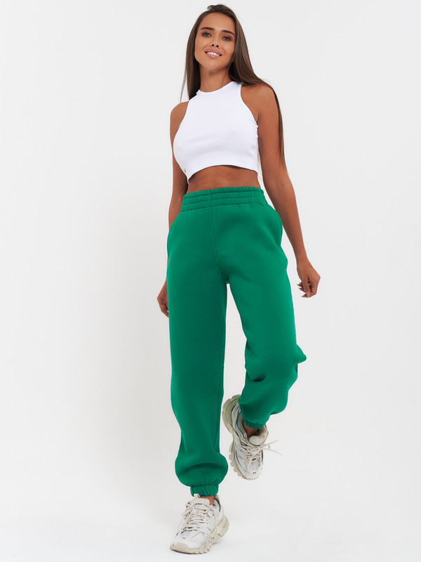 Спортивные брюки женские Little Secret uz300213 зеленые L