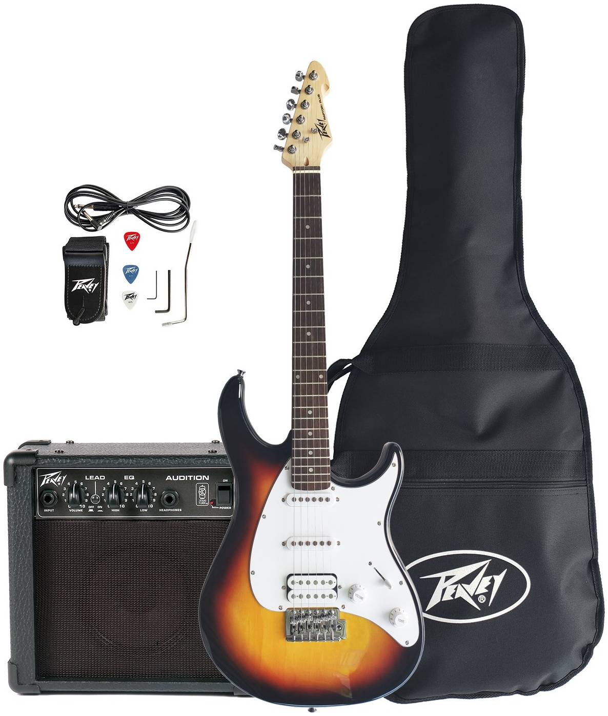 PEAVEY Raptor Plus Pack Sunburst - Электрогитара 37950₽