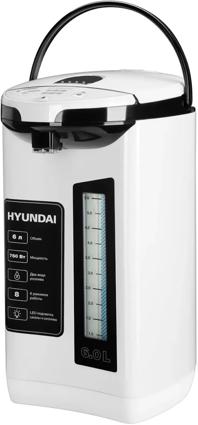 

Термопот HYUNDAI HYTP-4840, белый и черный