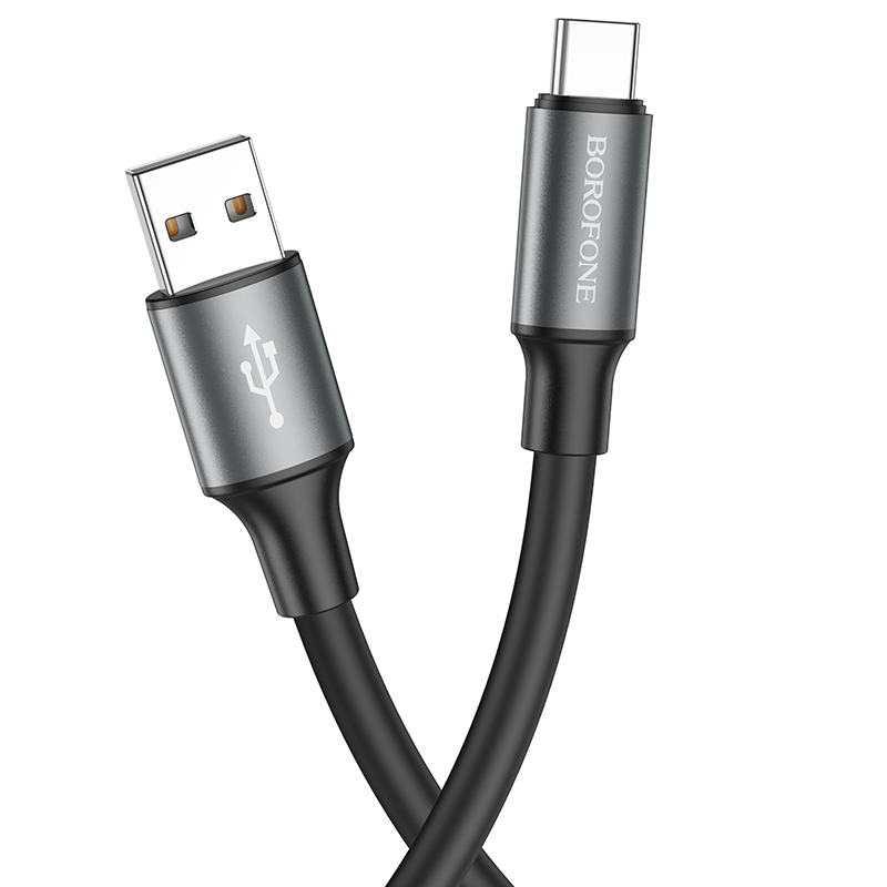 

Кабель USB - Type-C Borofone BX82a 1 м черный, BX82a