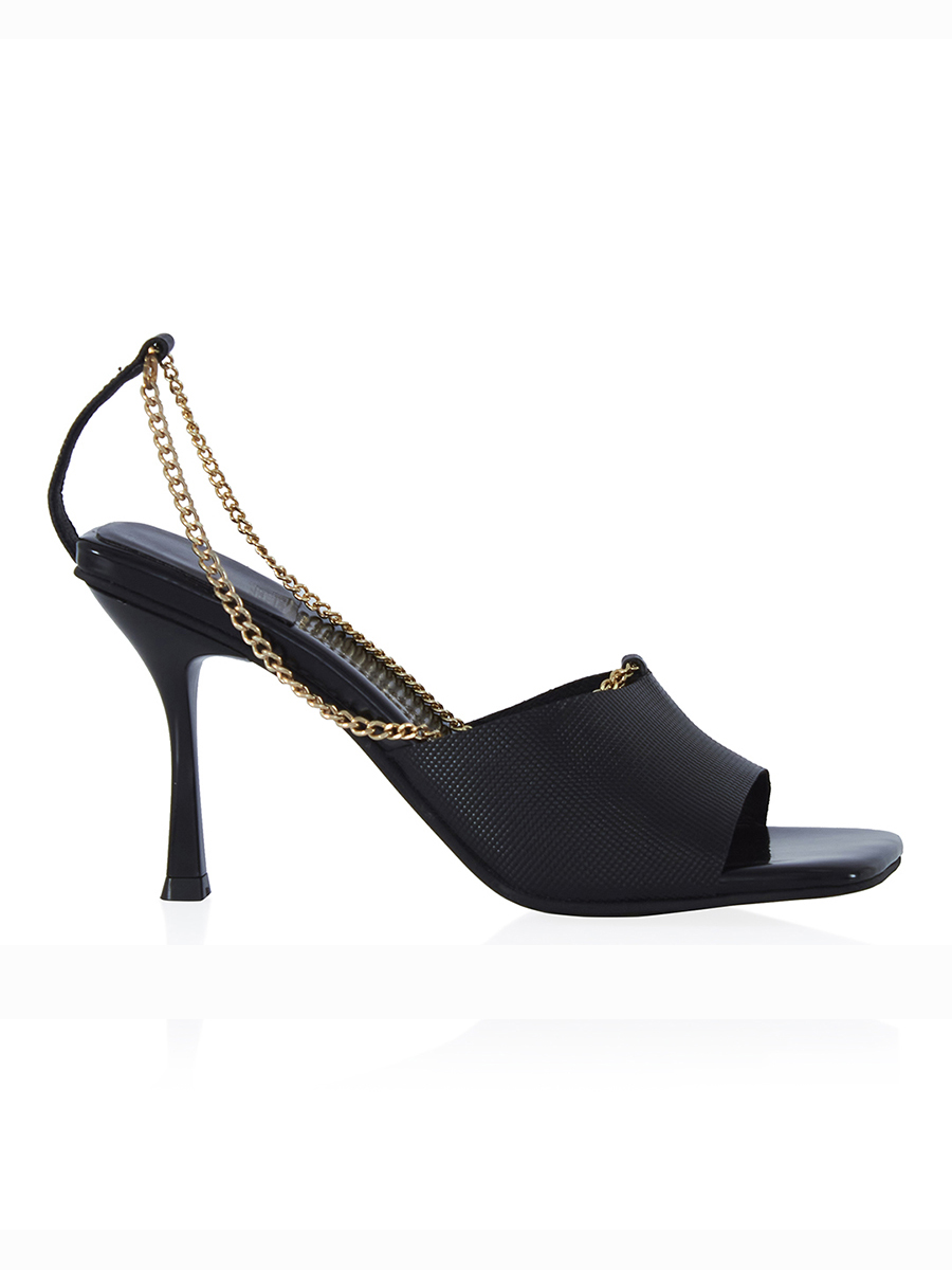 

Босоножки женские JEFFREY CAMPBELL AMELINE-2 черные 41 IT, Черный, AMELINE-2