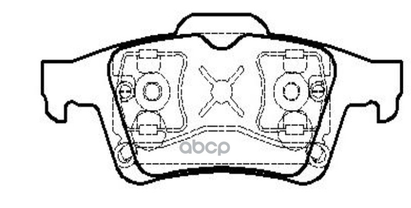 

Колодки тормозные MAZDA 04- задн. ( CKMZ8) CTR GK0654