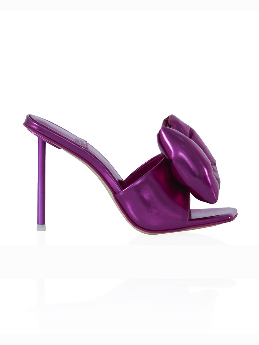 

Мюли женские JEFFREY CAMPBELL BOW-DOWN розовые 36 IT, Розовый, BOW-DOWN